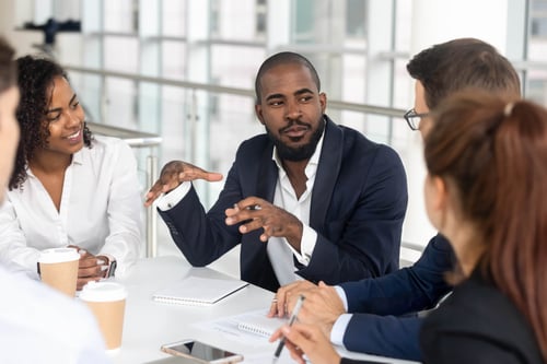 Young diverse business team at meeting-1